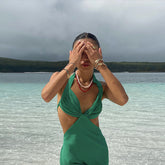 Robe dos nu découpée Dacota